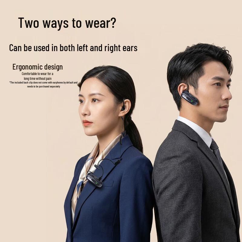 Zchat S1 Mini Wireless Ear-Hook Walkie-Talkie (CN version)
