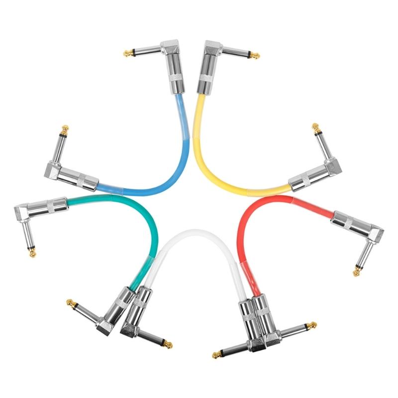 Guitar Effect Pedal Cables Low Noise and Good Quality Guitar Effect Pedals Plugs