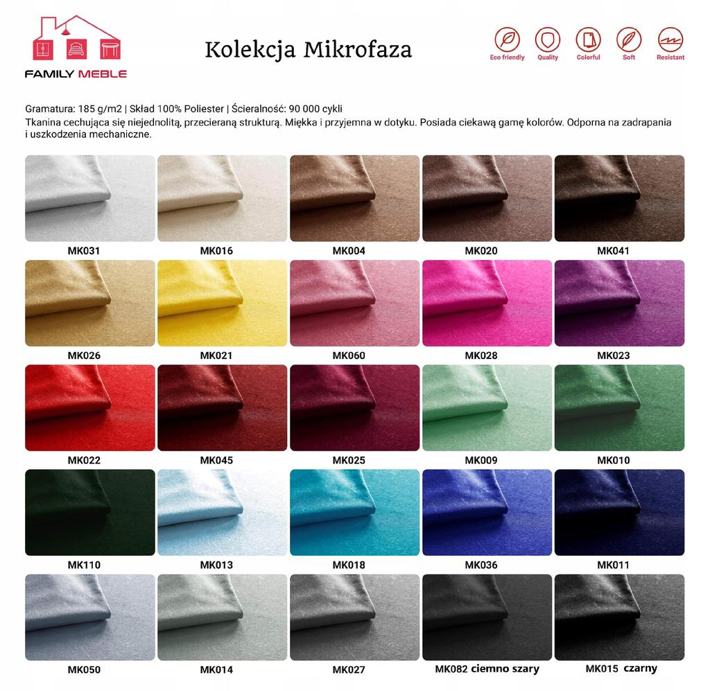 Fotel uszak ARI skandynawski Family Meble cytrynowy akcent do relaksu