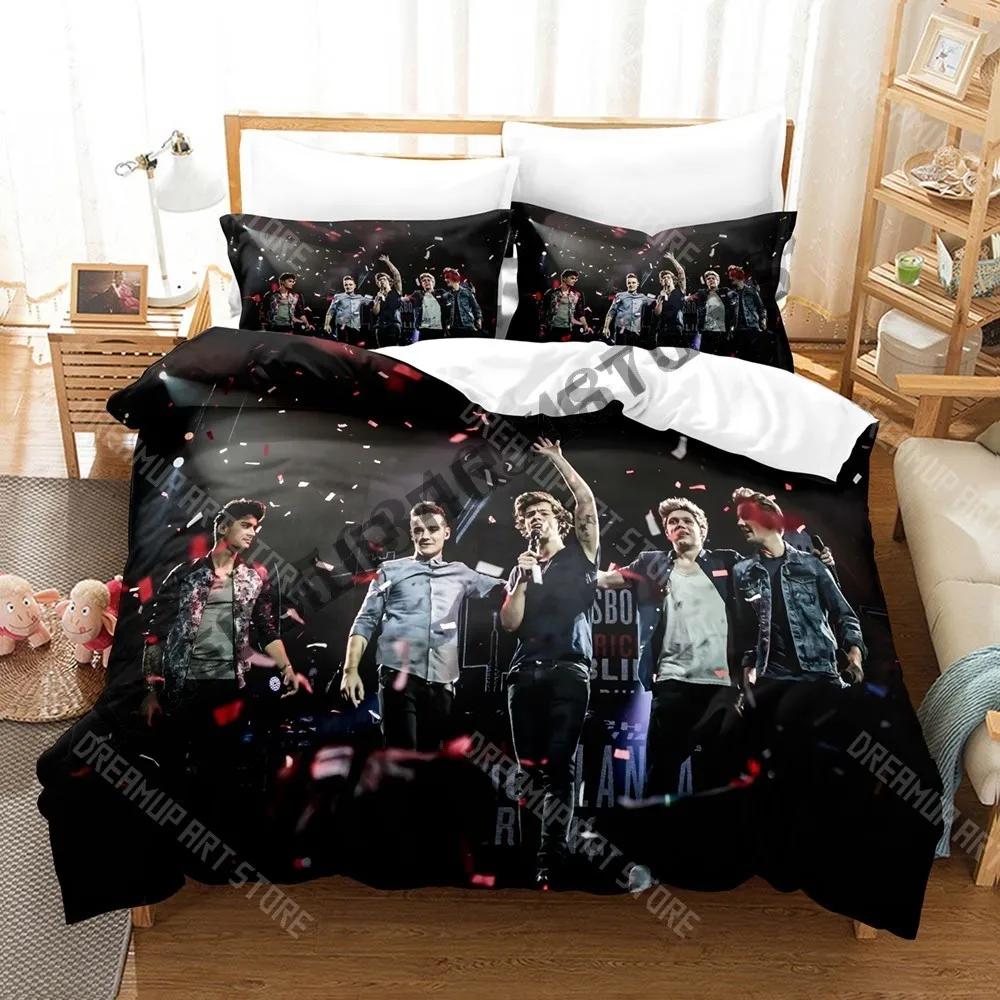 3D Print One Band D-Direction Bedding Set Single Twin Full Queen King Size Bed Set Adult Kid Bedroom Duvetcover Sets Bed