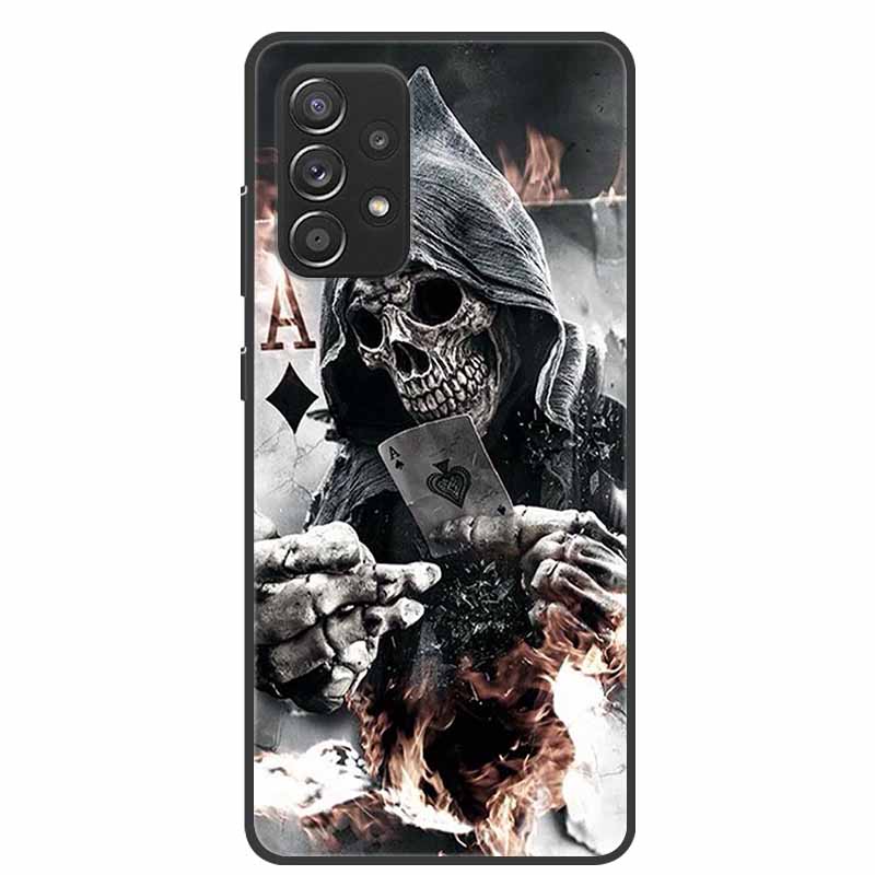 Для чехла Samsung A52s 5G противоударный мягкий силиконовый чехол из ТПУ для Samsung Galaxy A52s 5G чехлы для телефонов A52 S милый мультфильм