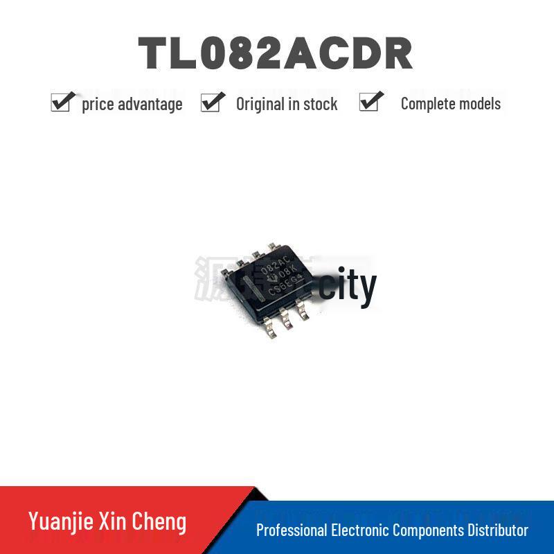 TL082ACDR SOIC-8 Dual-channel FET Op-Amp Chip, Screen Printed 082AC