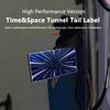 Логотип Heenvn Time Space Tunnel для Tesla Model 3 Y Model 3 Highland Model Y Juniper 2026 2025 Наклейки-эмблемы на багажник