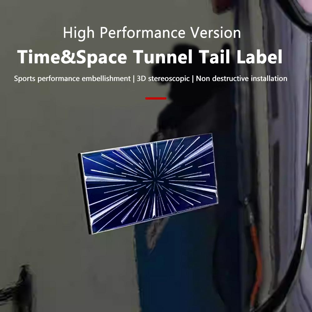Логотип Heenvn Time Space Tunnel для Tesla Model 3 Y Model 3 Highland Model Y Juniper 2026 2025 Наклейки-эмблемы на багажник