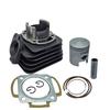 Leihuo 44mm Bore Up Kit for Live DIO SR SP ZX 50 AF 18 20 23 24 25 27 28 30 31 51 52 DJ-1RR (approx. 60cc)
