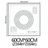 Силиконовый коврик для выпечки большого размера 80/70/60/30 см, коврик для раскатки и замешивания теста, кондитерские инструменты, для блинов, пиццы, теста, антипригарный кухонный силиконовый коврик