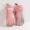 Windproof Skiing Gloves  Full Finger Mittens Soft Cycling Mittens  Hiking