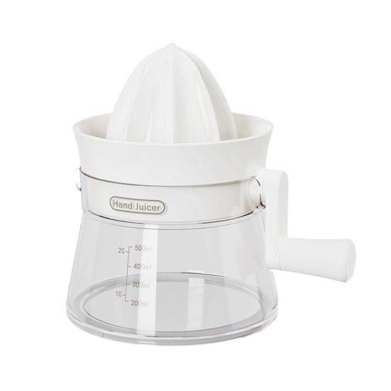 Hand Crank Citrus Juicer Easy To Use Ergonomic Effortless Citrus Squeezing Dishwasher Safe Manual Citrus Juicer