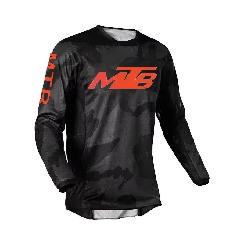 2026 New Motocross Mountain Enduro Bike Clothing Bicycle Moto Downhill Women Men Cycling Jersey Mtb Shirts Bmx Mtb Spexcel