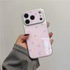 Светло-фиолетовый чехол со звездами для iPhone 17Pro - Ударопрочный, стильный корейский дизайн для iPhone 14/15/16PM/17Pro