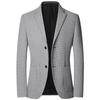 Mens Elegant Leisure Casual Blazers Autumn Fashion Jackets Business Man Blazers Plus Size