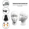 Women Styrofoam Foam Head Model Practical Mannequin Head Model Polystyrene Lightweight  Fashion for Hat Hair Wigs Display