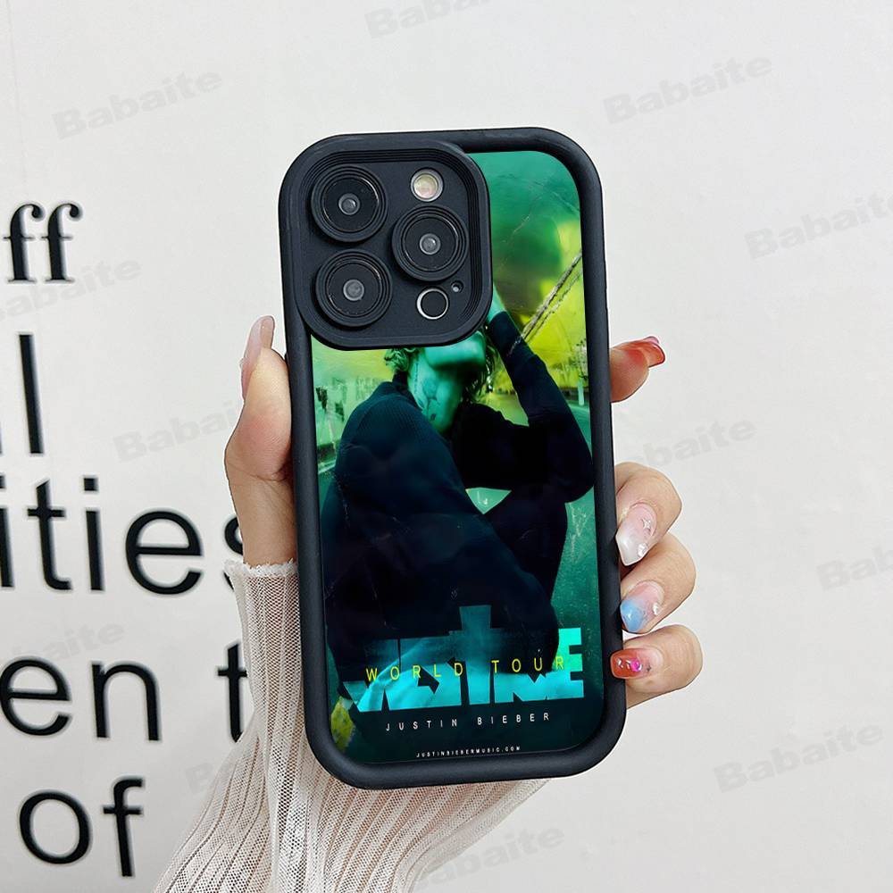 Чехол для телефона певца Джастина Бибера для iPhone 17 16 15 14 13 12 11 Pro Max, противоударный, мягкий
