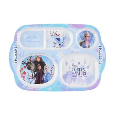 Lilpang Frozen 2 поднос для еды, 5 предметов с меламиновой ручкой, разные цвета, один предмет, популярные корейские товары для родителей