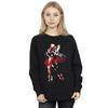 DC Comics Womens/Ladies Harley Quinn Hi Puddin Sweatshirt