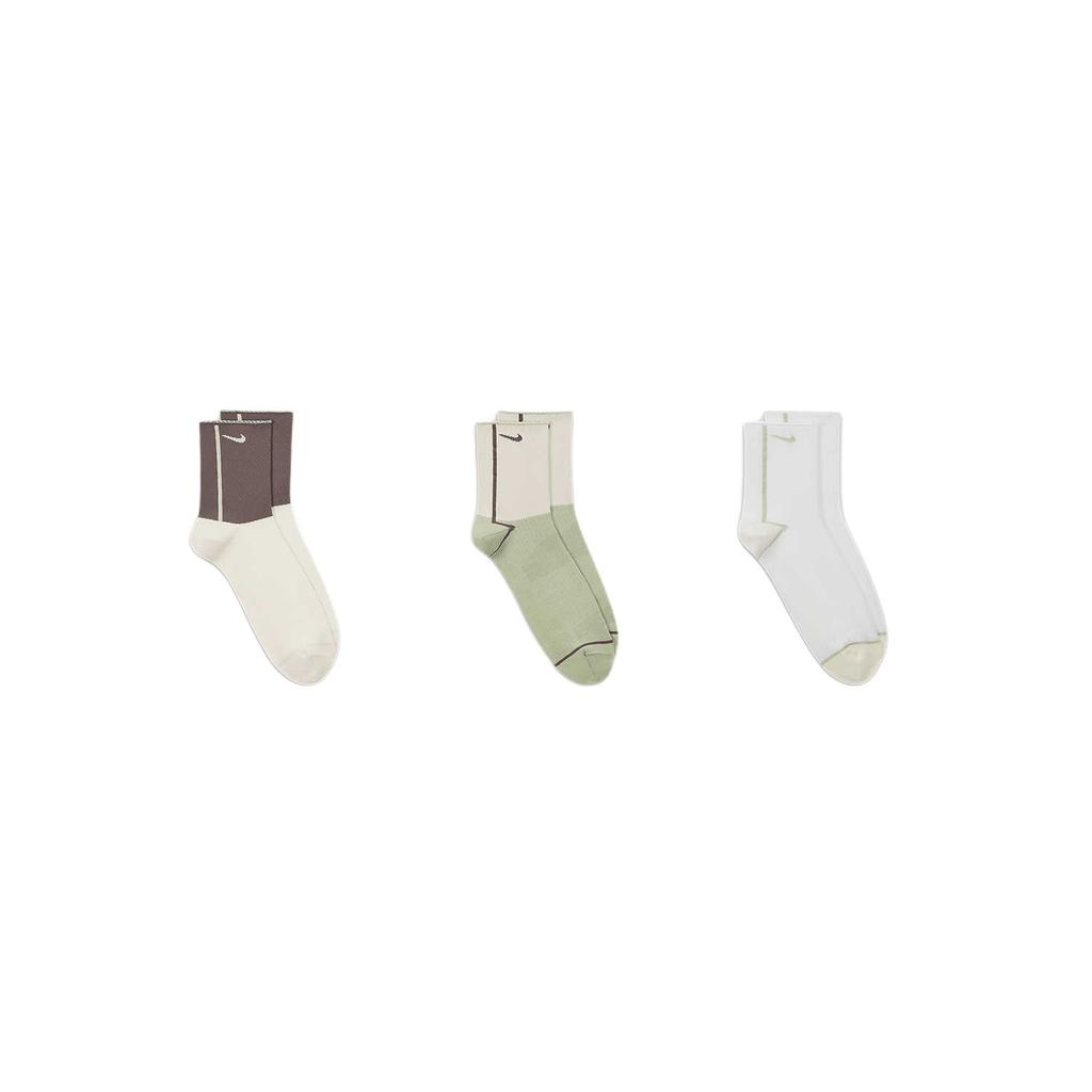 Nike Женские короткие носки, комплект из 3 пар, CK6021-921