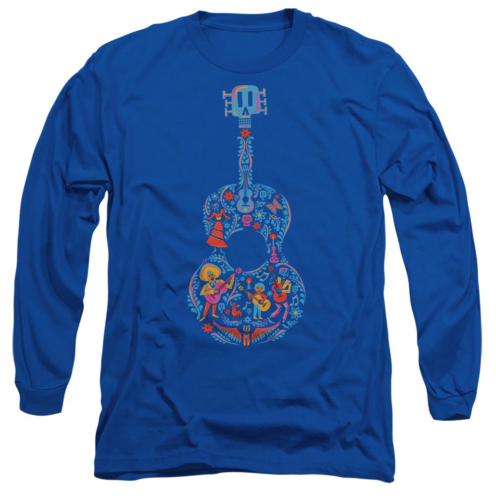 Coco Unisex Adult Ernesto Miguel Hector Colourful Guitar T-Shirt