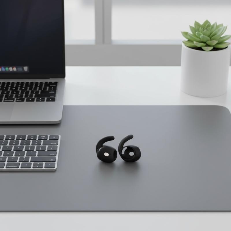 1/5Pair Ear Tips For 4 4th Generation Earphones Earhook Earplugs Silicone Cover For Airpods4 AntiLost DustProof