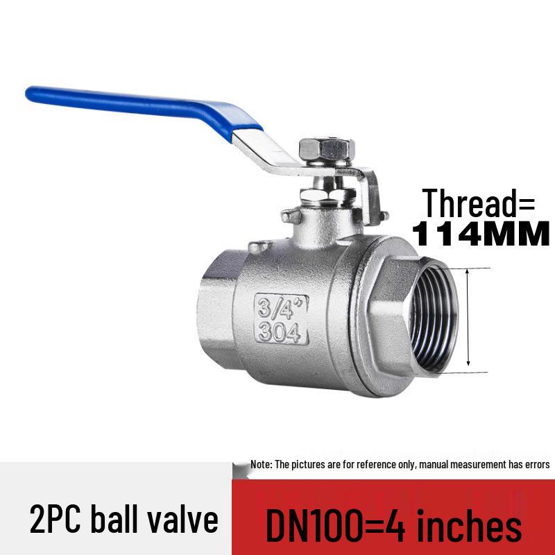 316 Stainless Steel Ball Valve with 304 Hot Melt Double Union PPR, Water Valve Switch, Internal Thread, 1/2 to 1 Inch Household Use