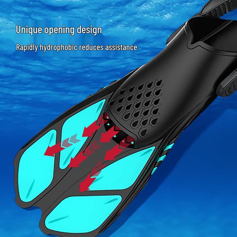 Регулируемые ласты для дайвинга и плавания для взрослых - Лягушачьи ласты и ласты русалки