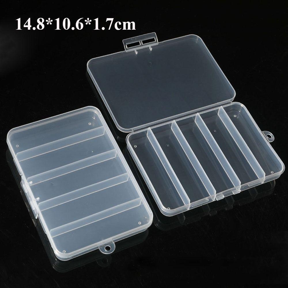 Прозрачная коробка для хранения квадратных мелких предметов, контейнер для горячих ювелирных изделий, бисер, держатель электроинструментов