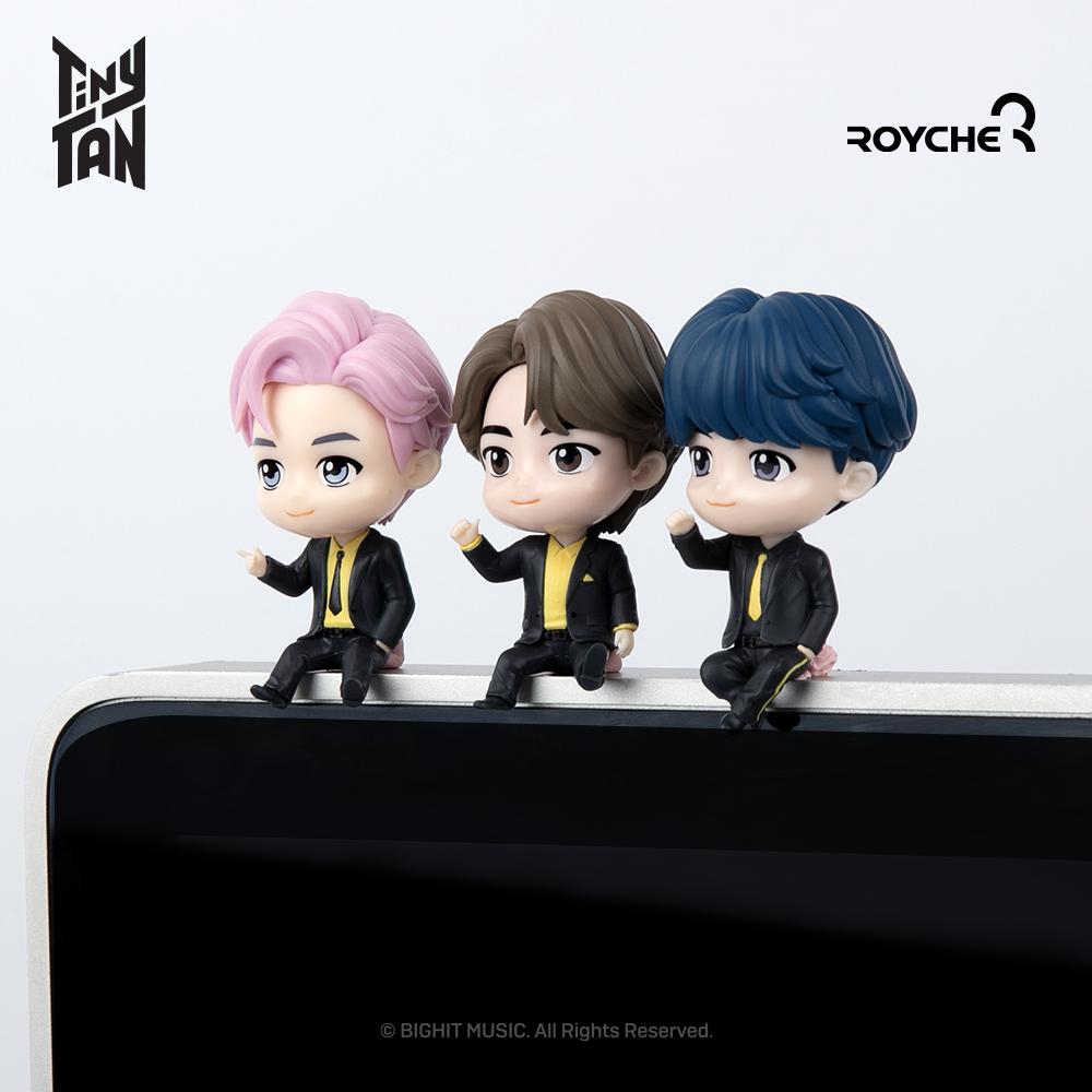 BTS (Бантан мальчики) 3 Рисунок монитора(Волшебная дверь+Динамит+Масло) + НАБОР беспроводной мыши, TinyTan, официальный, оригинальный, подлинный, KPOP, идол