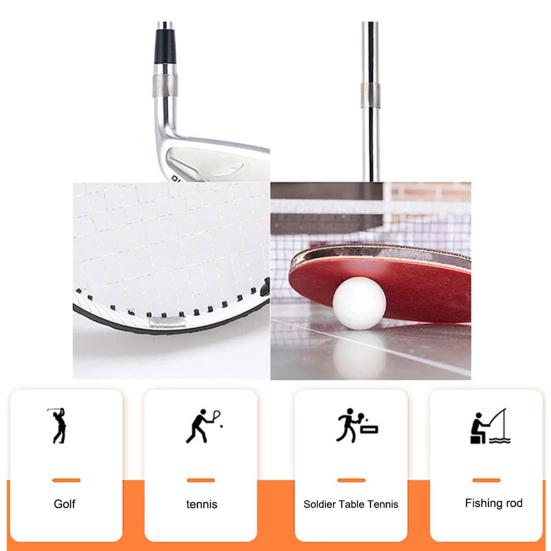 Гольф Свинцовая лента с утяжелением 1/4''x 197'' / 3/8''x 197'' Клейкая свинцовая лента Добавьте вес для свинга Гольф для клюшек для гольфа Паддл для пиклбола Теннисная ракетка Рыбалка