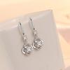 Lindon Copper Alloy Zircon Earrings Drop Earrings For Women Wedding Party Gifts