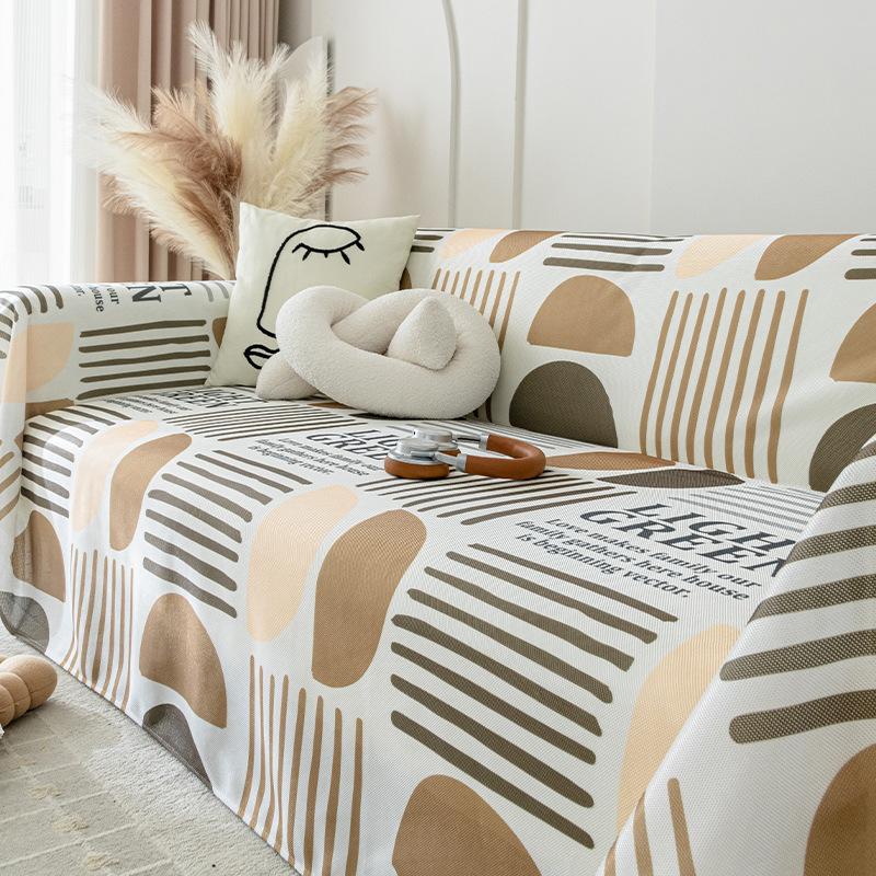 Летний тонкий чехол для дивана, ледяной шелк, летний коврик, чехол для дивана, пыленепроницаемый, «все включено», летний