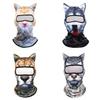 3d Animal Pattern Face Mask With Sun Protection For Outdoor Water Activities