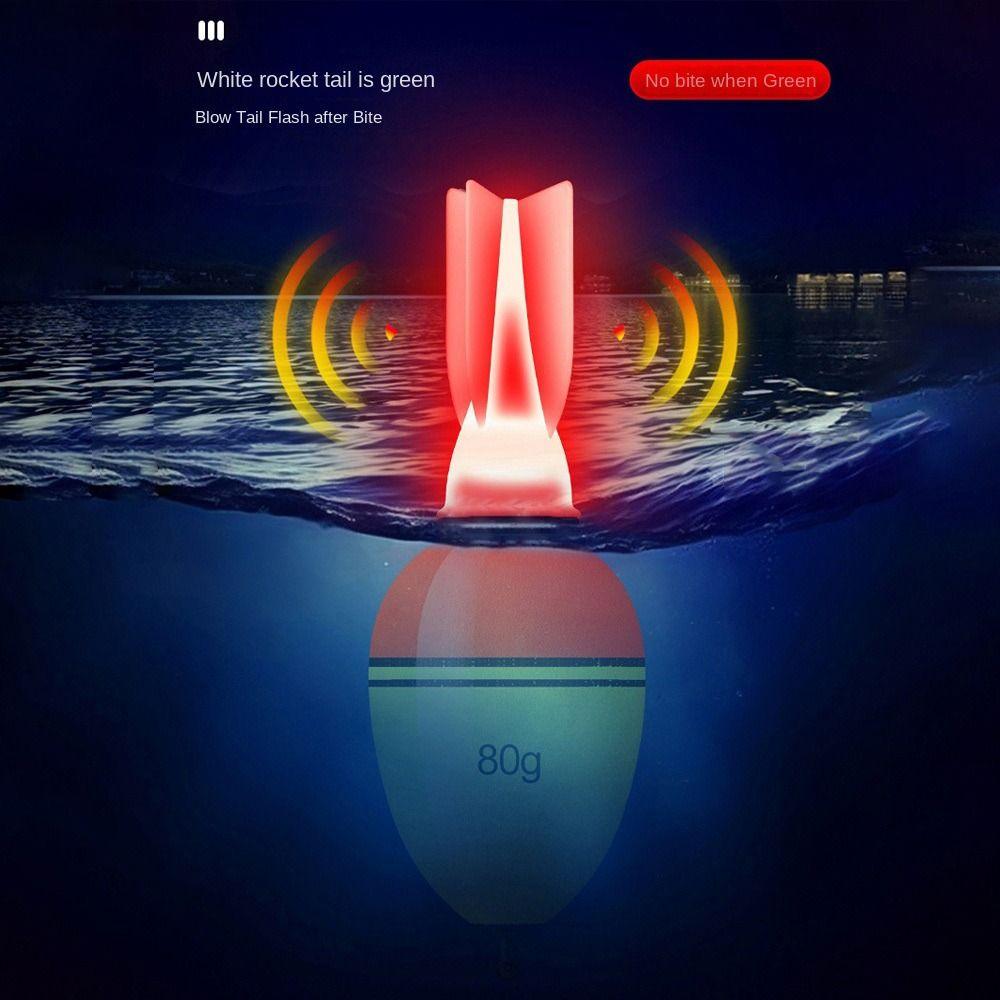 5pcs Light Stick Luminous Float Long Casting Plastic Bobber 2025 EVA Fishing Float Night Fishing