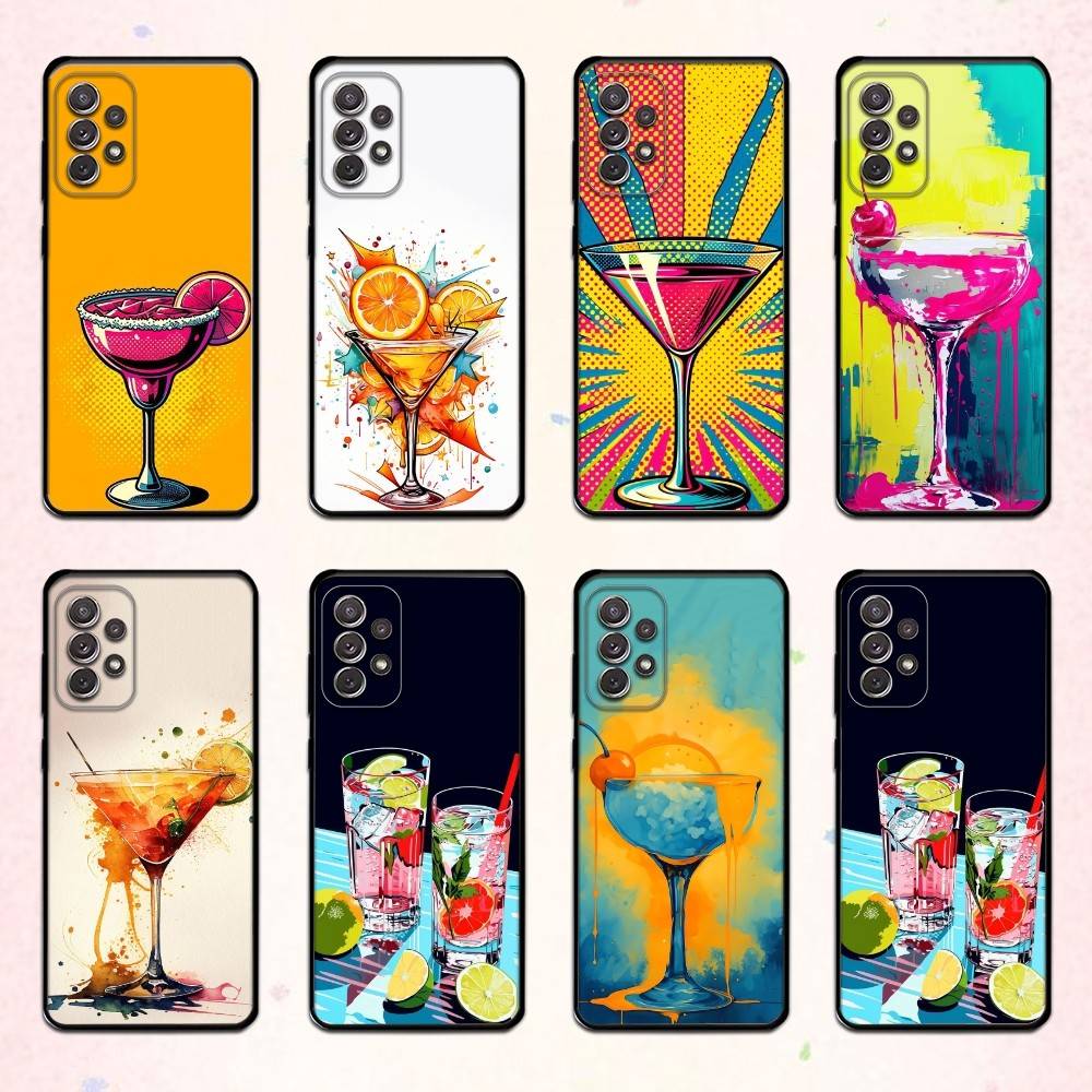 B-ballerina in flat Illustration style Phone Case For Samsung S 25,24,23,22,30,21,10,9,Ultra,Plus,Lite,FE,4,5 G Soft Black Case