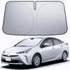 Lamicall Insulated Windshield Sunshade for Toyota Prius 50 Car Foldable Windshield Light Heat UV Front Scratch Heat Includes Storage Pouch 6-Layer