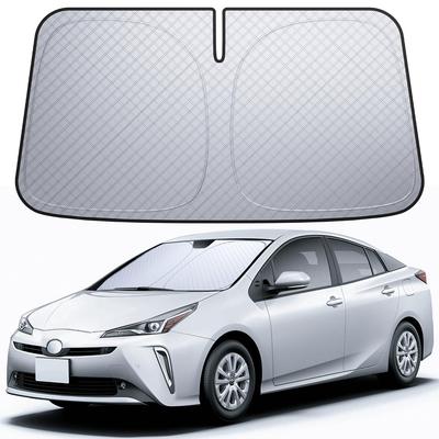Lamicall Изолированный солнцезащитный экран для лобового стекла для Toyota Prius 50 Авто Складной солнцезащитный экран от света Тепла УФ Передний Защита от царапин Тепла Включает чехол для хранения 6-слойный