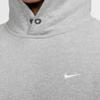 Nike Solid Color Hooded Pullover Long Sleeve Sweatshirt Men Tops Grey FN3348-063