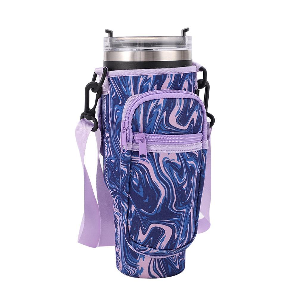 Плечевой ремень Чехол для стакана Регулируемые сумки для стаканов для воды Подсумок-держатель для бутылки для воды для стакана Stanley 40 унций