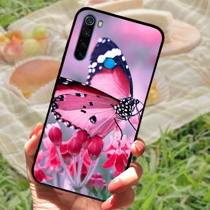 Чехол для телефона Xiaomi Redmi Note 8T Мягкий силиконовый чехол-бампер для Redmi Note 8 Pro Coque Note8 Мультяшное животное Fundas Оболочка