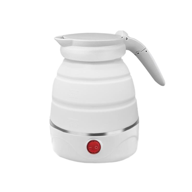 Compact Folding Electric Travel Kettle with Silicone Body & Auto Shut-off – Ideal Gift for Students