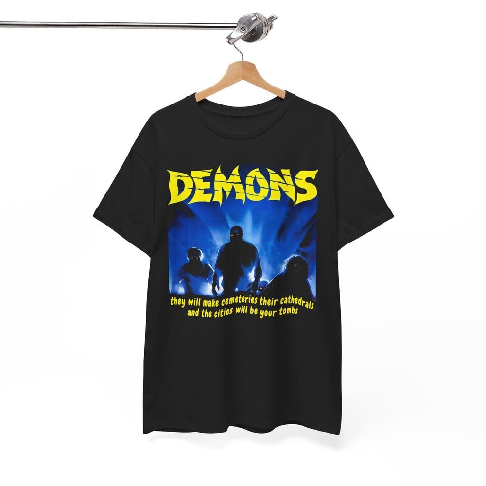 Demons 1985 TShirt 80s Horror Shirt Dario Argento Lamberto Bava Unisex tee Unisex T-Shirt