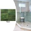 10 Pieces 9 X11.4inch Wall Tiles,Backsplash Tiles, Waterproof Bathroom 3D Thick Peel and Stick ,Self