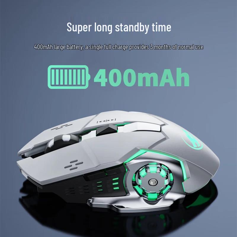 SooPii G34 Беспроводная игровая механическая мышь с двойным режимом