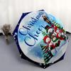 1pc Christmas Cheer Snowmen Singing Umbrella with Plastic Handle,Suitable for All Seasons Home Travel Outdoor UmbrellaDD222