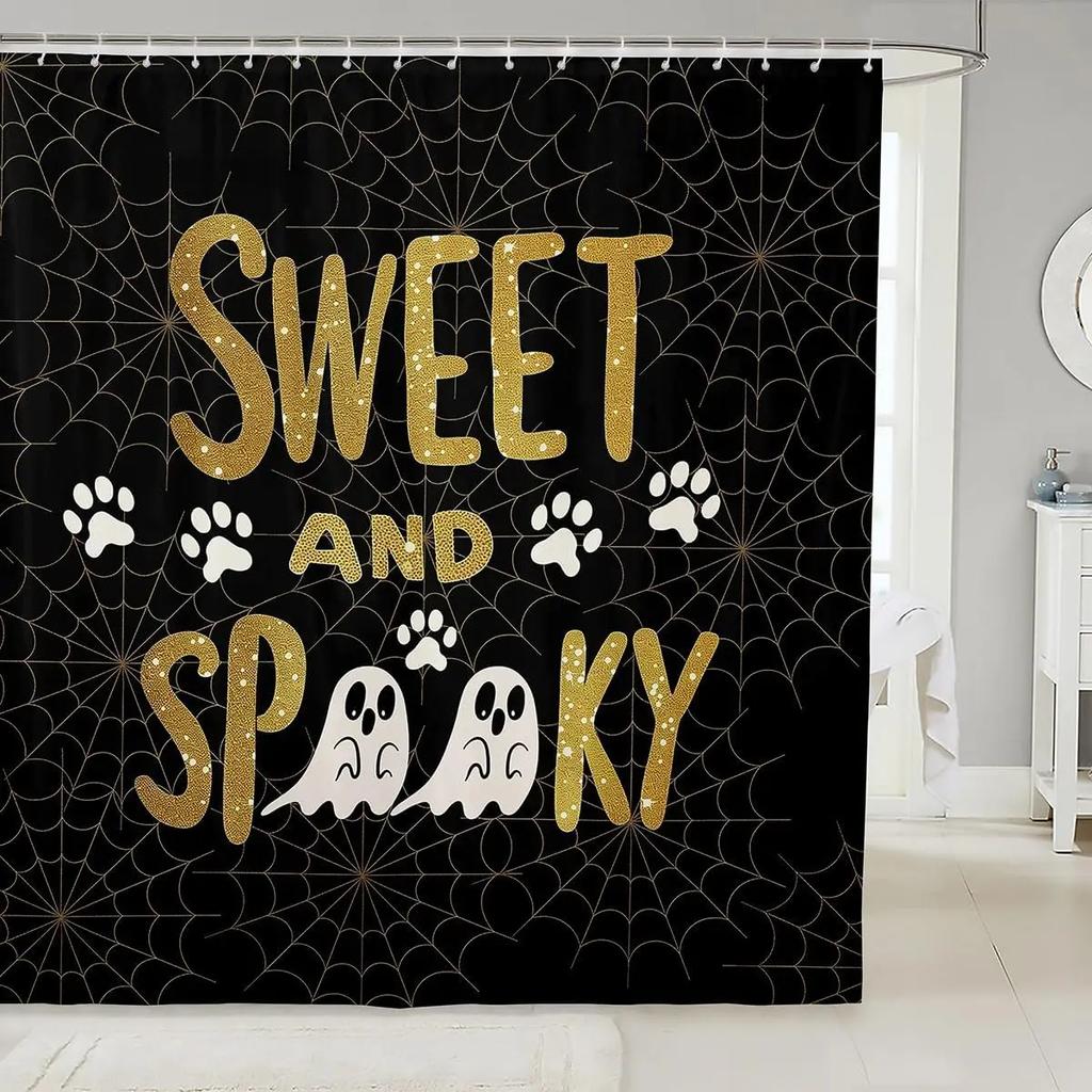 Мультяшный Кот Детские Занавески для Душа,Японская Занавеска для Ванной Укиё-э с Океанской Волной, Абстрактная Полосатая Домашняя Декорация, Морской Синий Ретр