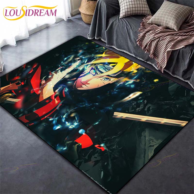 Коврик в стиле аниме, ковер, ковры Наруто для гостиной, мягкий напольный коврик, коврики для спальни, дверной коврик, нескользящие коврики, коврик для ванной