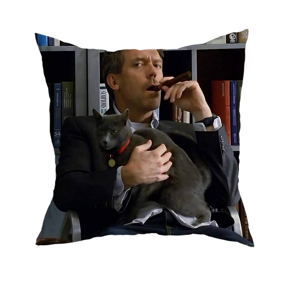 Классическая наволочка House MD Антиклещевая наволочка Невидимая молния Шелковистый короткий плюш Чехол на подушку для дивана
