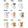Realistic Mini Resin Dogs Cute Animals Dog Ornaments Puppy Miniature Figurines  Micro Landscape