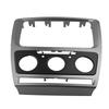 Double Din for SKODA Octavia 2008-2013 Manual AC Audio Fascia Stereo Radio GPS DVD Panel Dash Mount Installation Trim Kit Frame