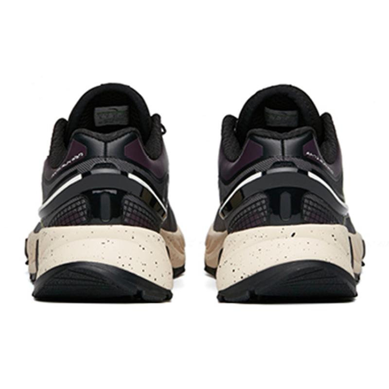 Anta Амортизирующие Нескользящие Износостойкие Низкие Беговые Кроссовки Мужские Серый Черный Фиолетовый Кроссовки 112145525-3
