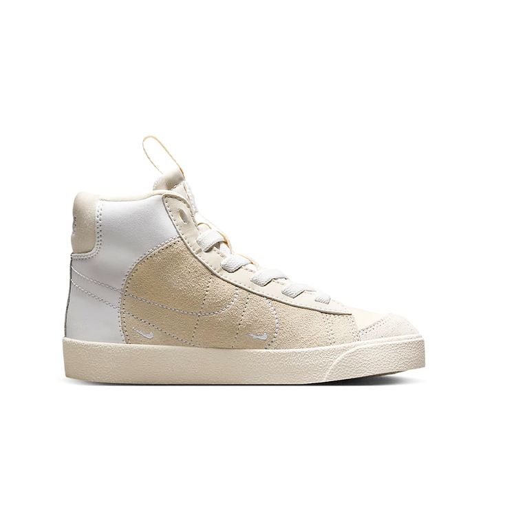 Nike Кроссовки Blazer Mid 77 SE PS Dance - White Phantom Детские Summit-White Light-Cream DQ6085-100