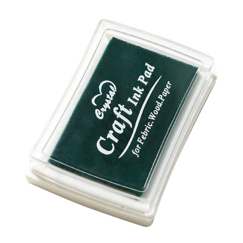 Non-Toxic Gradient Color Ink Pad Inkpad Rubber Stamp Oil Based Finger Print Nice Gift for Children Stamp DIY Art Craft